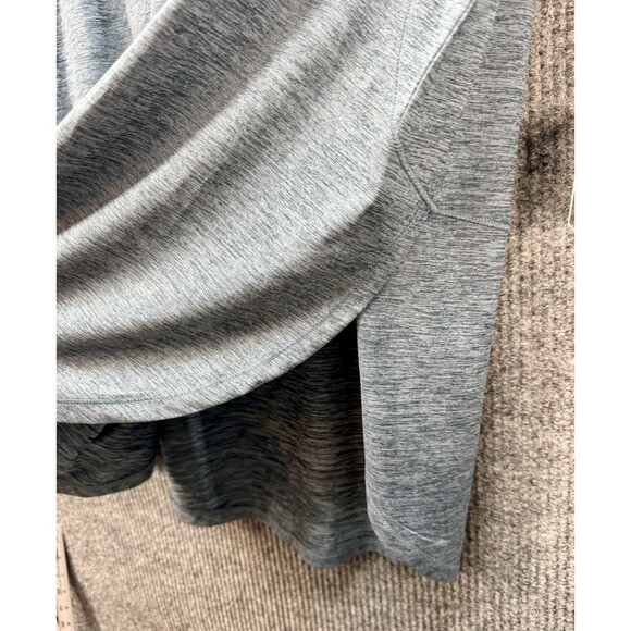 Eddie Bauer Resolution Tunic Tee Top Womens Large Blue Long Sleeve Wicking NEW - Picture 3 of 11